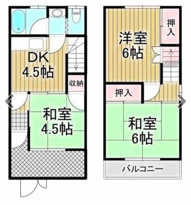 Osaka Misaki Traditional Japanese House 2-6 Ppl Near Station Екстериор снимка